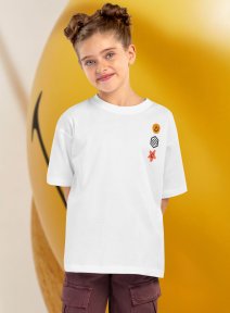 t-shirts manches courtes et longues pour fille