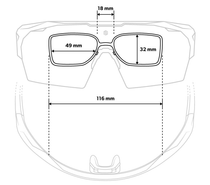 Guía de tamaños Opticlip Siroko Tech K4