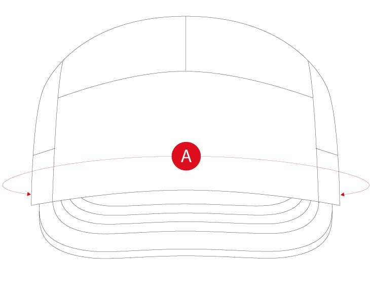 Hiking cap size chart